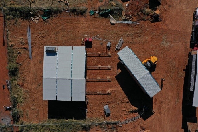 Alpurrurulam - Lot 97 Modular home being delivered and installed 3