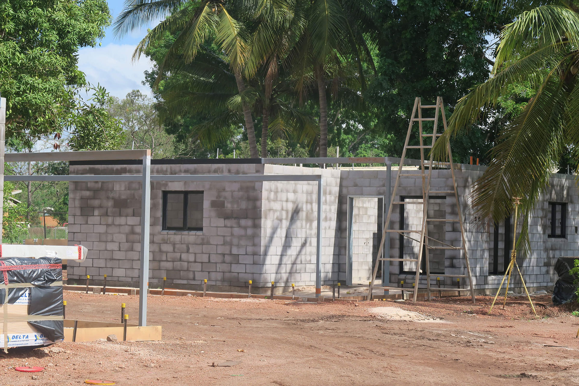 House being constructed at AMJ