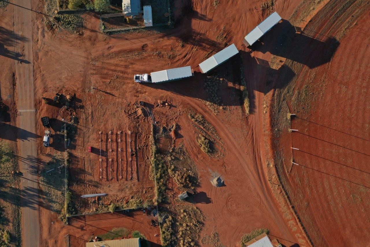 Alpurrurulam - Lot 97 Modular home being delivered and installed 1
