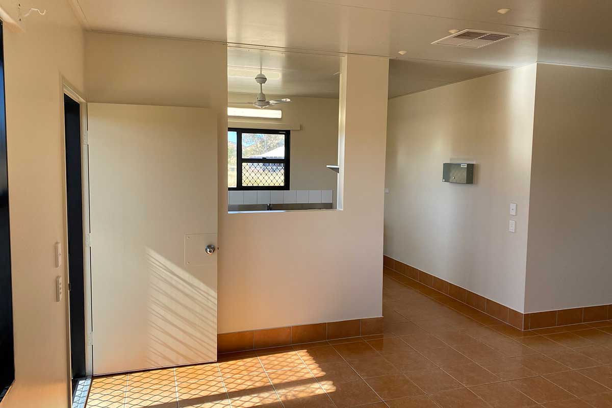 Kitchen in upgraded house